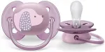 Philips AVENT SCF092/05 baby pacifier Ultra soft pacifier Orthodontic Silicone Pink