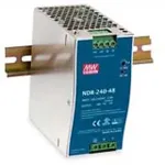 Digitus industrial power supply, 48V DC, 240 watts (silver/blue, for DIN rail mounting)