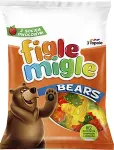 Figle Migle , kummikommid Bears, 80 g