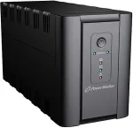 UPS POWERWALKER VI 1200 SH Schuko uninterruptible power supply () Line-Interactive 1.2 kVA 600 W 4 AC outlet(s)