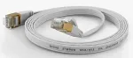 Wantec Patchkabel FTP CAT6 q=1,6x6,5mm 15,00m wei&szlig;