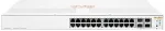 Hewlett & Packard Enterprise HPE Aruba Networking Aruba Instant On 1930 24G Class4 PoE 4SFP/SFP+ 195W Managed L2+ Gigabit Ethernet (10/100/1000) Power over Ethernet (PoE) 1U White