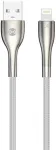 FOREVER Sleek kabelis USB - 8pin 1m, 2.4A, balts