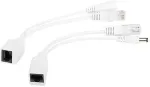 Cablexpert | PP12-POE-0.15M-W | 0.15 m | White | UTP passive PoE adapter kit
