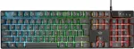 Klaviatuur Trust GXT 835 Azor keyboard Gaming USB QWERTY Czech, Slovakian Black