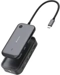 Verbatim Share My Screen 1080p USB-C Wireless Display Adapter with Hub WDA-01