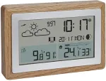 TFA-Dostmann Oak Oak, Silver Battery