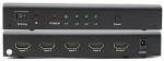 PREMIUMCORD HDMI switch 4:1, metal, remote control