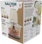 Salter EK6686CRMVDE Retro Food Chopper