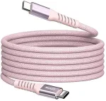 Verbatim Sync&Charge 100W 120cm USB-C/USB-C Magnetic pink 31857