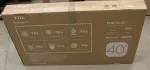 Teler TCL SALE OUT. 40S5K 40" (101.6 cm) Full HD QLED TV with HDR and Android TV | SALE OUT. | TCL QLED TV | 40S5K | 40 | Smart TV | Android TV | FHD | Black | USED, SCRATCHED