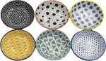 Home4you Kausid AIMI 6tk D9,5xH2cm karbis, mix