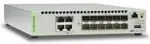 Allied Telesis AT XS916MXS - Switch - L2+ - verwaltet - 4 x 100/1000/10000 + 12 x 10 Gigabit SFP+ - Desktop, an Rack montierbar, wandmontierbar (AT-XS916MXS-50)