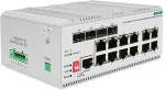 Digitus 8+4P Industrial Gigabit Ethernet PoE Switch L2 managed
