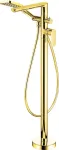 Deante Freestanding bathtub mixer with shower set