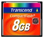 M&auml;lukaart TRANSCEND Compact Flash 8GB 133x