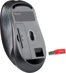 Hiir Defender MOUSE GASSA MM-105 RF SILENT RED