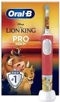 Braun Oral-B Electric Toothbrush | Pro Kids 3+ Lion King | Rechargeable | For kids | Number of brush heads included 1 | Number of teeth brushing modes 2
