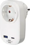 Brennenstuhl 1508210010 power plug adapter Type F White