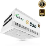 Toiteplokk EVOLVEO G850, 850W/ ATX 3.1/ 80+ GOLD/ Modular