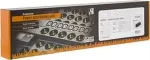 DELTACO Power strip 19 6xCEE 7/4 jacks , 1xCEE 7/7 , 3m, black / GT-8530