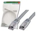 Digitus Patchkabel RJ45 SF/UTP Cat5e 0.50m grau Polybeutel