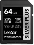 M&auml;lukaart LEXAR Professional SILVER PLUS 64 GB SDXC UHS-I Class 3