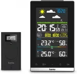 HAMA jamaica weather station black