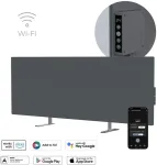 AENO GH5S Premium Eco Smart Heater, LED Display, 700W, EU Plug (E/F), Grey