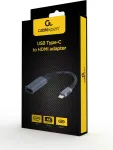 GEMBIRD Cablexpert A-USB3C-HDMI-01 video cable adapter 0.15 m USB Type-C Grey