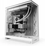 Korpus Nzxt PC Case H9 FLOW MIDI Tower window white