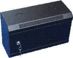 DATACOM 10" single-piece rack 4U/140 black sheet metal door