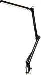 Fellowes Platinet PDLD10 LED table lamp Flexy 10W dimmable with clip, 1 arm, black