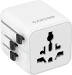 Canyon Travel Adapter OnTour One EU/UK/US/AUS White