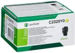 Tooner LEXMARK RETURNTONER CARTRIDGE YLW 1KPGS F.C23X/24X/25X/MC23X/24X/25X/26X