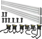 Stanley STST22000-1 garden tool storage rack Wall-mounted Steel