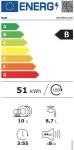 N&otilde;udepesumasin NEFF N 50, S875EMX35E, 45 cm