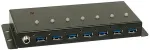 Lindy USB-jaotur 7x USB-A 3.0 (43128)