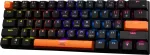 Baracuda DOLPHIN-B-RED BGK-03111 US Mechanical Red Switches, Black