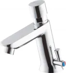 Deante Timed washbasin mixer with temperature control - without closing the drain