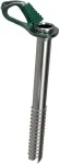 No name aero ice screw 22cm-green BLUE ICE