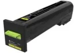 Tooner LEXMARK 72K2XY0 CS82x Toner yellow