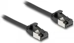 DELOCK - Netzwerkkabel - RJ-45 (M) zu RJ-45 (M) - 2,0m - U/FTP - CAT 8,1 - ohne Haken - Schwarz (80184)