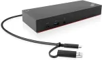 Lenovo 40AF0135EU laptop dock/port replicator Wired Black