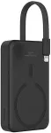Baseus MAGSAFE MINI WIRELESS POWERBANK 10.000 MAH 20W-SIYAH power bank Lithium Polymer (LiPo) 10000 mAh Black