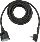 Brennenstuhl Verl&auml;ngerungskabel 5m H05VV-F3G1.5 schwarz