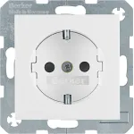Hager 47238989 wall plate/switch cover White