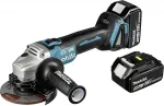 MAKITA DGA506RTJ Vinkelsliber 18V 2 batterier inkluderet