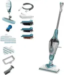 Black & Decker BHSM1610DSM Portable steam cleaner 0.5 L 1600 W Aqua colour, White