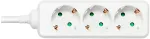 DELTACO Power strip 3xCEE 7/3 1xCEE 7/7 1.5m white / GT-0303